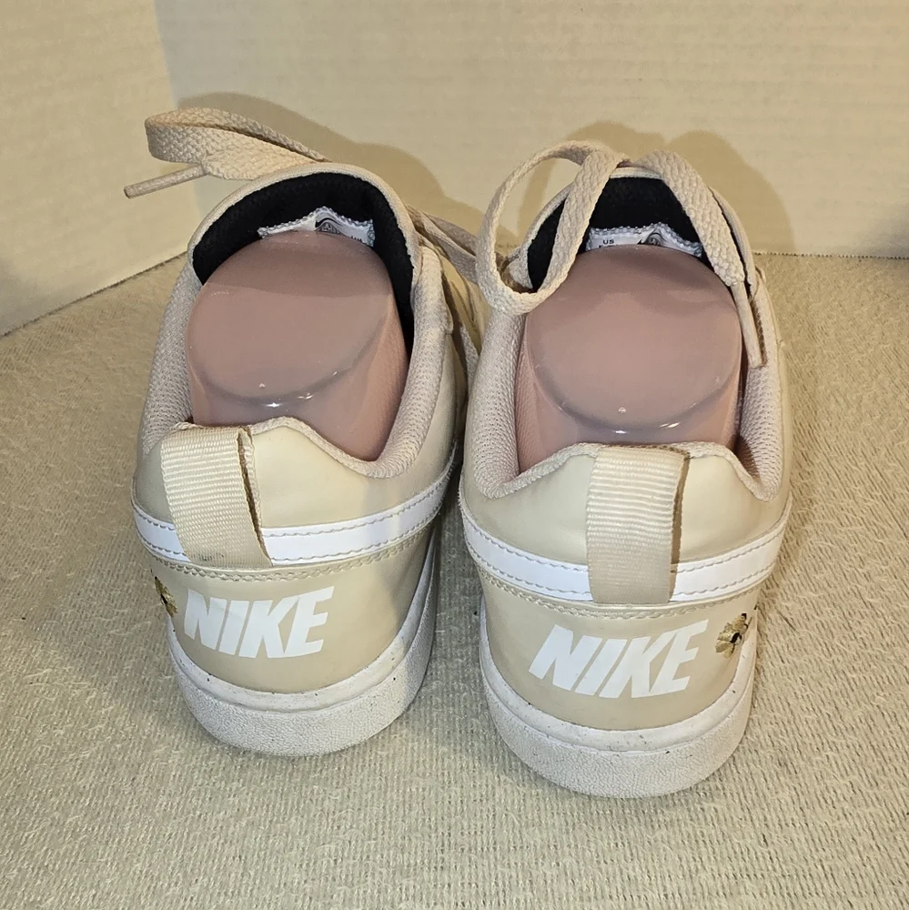 Nike Court Borough Low Recraft SE Embroidered Floral Big Girls sz 5.5Y/38